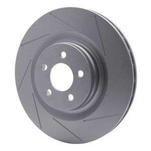 Chrysler 300 Brake Rotor (1) - Front - R1 Concepts - Slotted GeoSPEC Coated - `05-`20